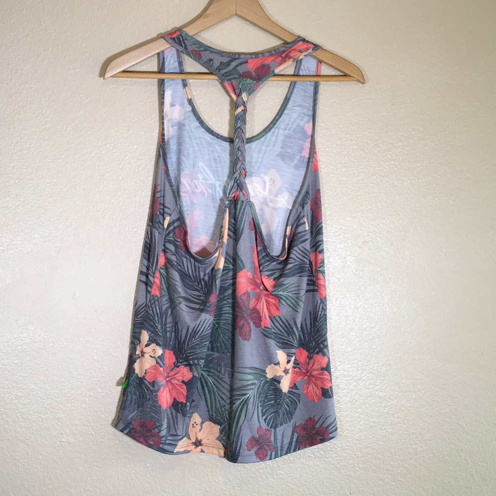 Senior Frog's Racerback Tank Braid Detail - Picture 2 of 7